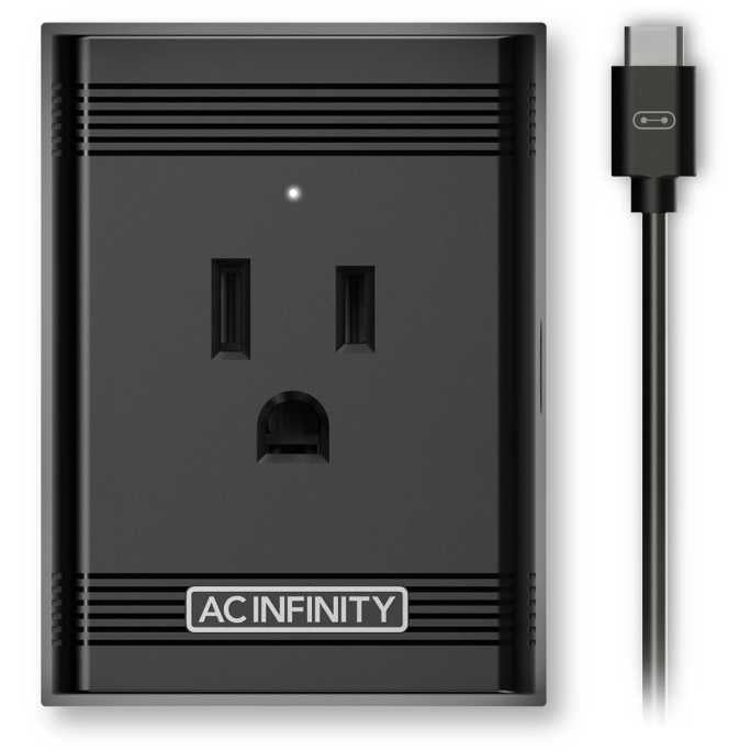 AC Infinity CONTROLLER 69 UIS PLUG, RUNS 120Vac OUTLET-POWERED EQUIPMENT AC Infinity