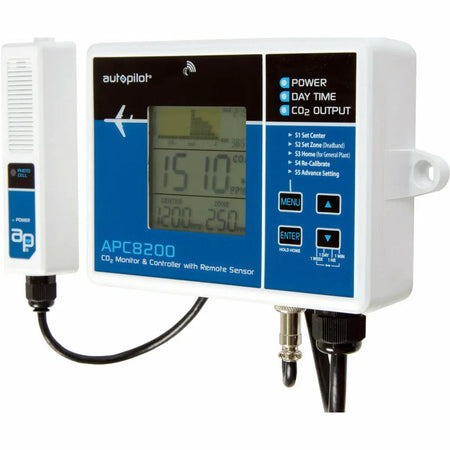 Autopilot CO2 Monitor & Controller with 15' Remote Sensor Autopilot