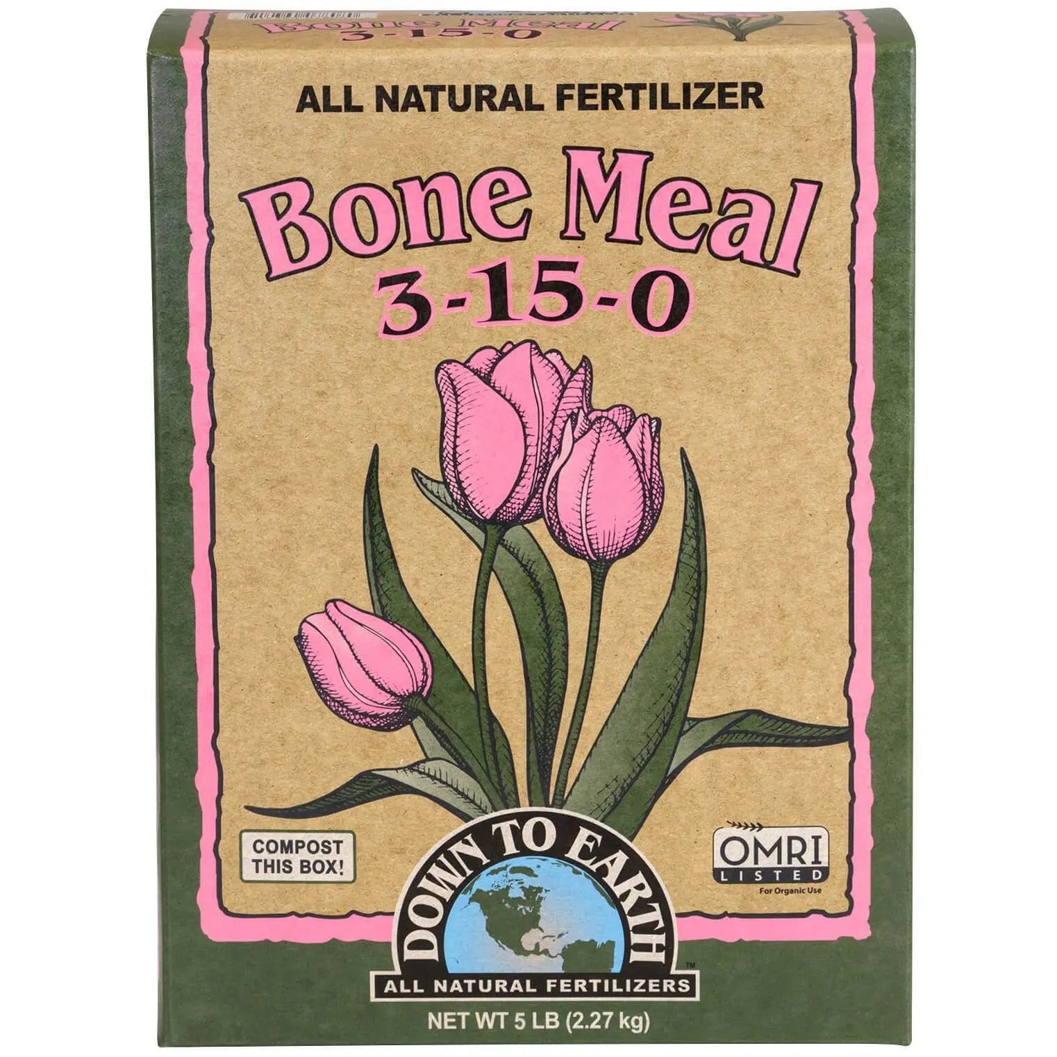 Down To Earth Bone Meal, 5 lb Down To Earth