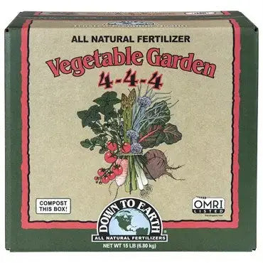 Down To Earth Vegetable Garden