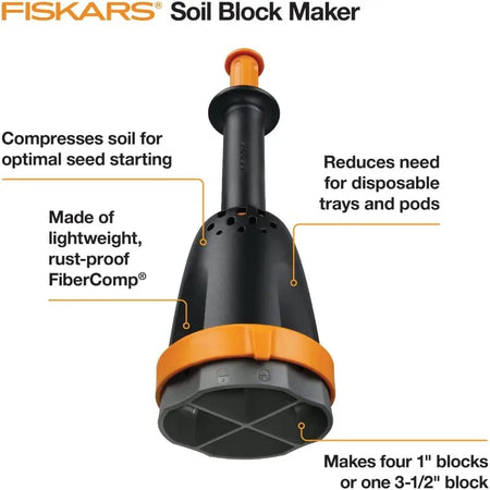 Fiskars® Soil Block Maker Fiskars
